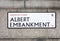 Albert Embankment Sign