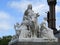 Albert Memorial - The allegorical sculpture of Europe, London, UK