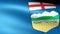 Alberta Flag Waving