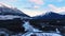 Alberta Frozen River Valley