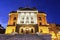 Alberta Legislative Building at night