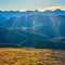 Alberta Mountain Landscape with Lens Flare