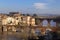 Albi, bridge over the Tarn river, France