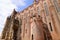 Albi medieval city church monument in south france