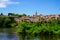 Albi and the tarn river view of the unesco listed city