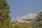 Albisano - viewing terrace above the Lake Garda