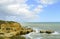 Albufeira Auramar Beach coastal erosion