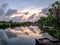 Albufera nature reserve in Catarroja Valencia Spain