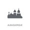 albuquerque icon. Trendy albuquerque logo concept on white background from United States of America collection