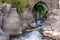 Alcantara river on Sicily Island