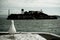 Alcatraz with gull