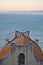 Alcatraz Island, Former Military Chapel, seagull, birdwatching, prison, San Francisco, California, United States of America, Usa