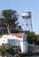 Alcatraz island water tower