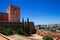 Alcazaba with city view of Granada