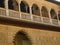 Alcazar outside, beautiful balconies