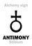 Alchemy: ANTIMONY (Stibium)