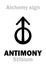 Alchemy: ANTIMONY (Stibium)