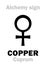 Alchemy: COPPER (Cuprum)