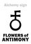 Alchemy: FLOWERS of ANTIMONY (Flores Antimonii)