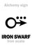 Alchemy: IRON SWARF (Iron scale)