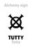 Alchemy: TUTTY (Tutia)