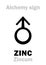 Alchemy: ZINC (Zincum)