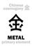 Alchymie: METAL (Chinese primary element)