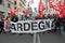 Alcoa Metalworkers demonstrate in Rome