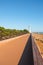 Alcocebre lighthouse promenade on the mediterranean coast