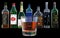 Alcohol, Drinks, Booze Bottles, Isolated