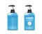 Alcohol sanitizer gel bottle, template collections, hand wash virus protection isolated