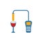 Alcohol Sensor icon. Simple element from sensors icons collection. Creative Alcohol Sensor icon ui, ux, apps, software and