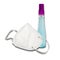 Alcohol spray hand sanitizer and disposable hygienic or N95 mask