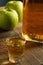 Alcoholic Apple Flavored Bourbon Whiskey