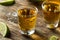 Alcoholic Reposado Tequila Shots