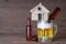 Alcoholism and housing instability concept