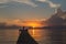 Alcudia boardwalk sunrise