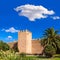 Alcudia Old Town fortres wall in Majorca Mallorca