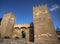 Alcudia, Palma de Mallorca - Spain. October 01, 2022. The medieval wall of Alcudia is the oldest in Mallorca. The medieval