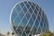 Aldar headquarters building in Abu Dhabi, UAE