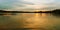 Alder Lake at Sunset.