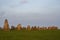 Ale Stenar stone ship monument in Sweden