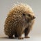 Alert Cape porcupine (Hystrix africaeaustralis) with erect quills