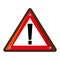 Alert symbol traffic signal