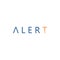 alert word logo, wordmark logo, alert icon