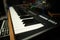 Alesis qx61 midi keyboard in studio