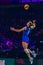 Alessia Orroi, Italian player in action at Women volleyball championship 2022 at Ahoy arena Rotterdam