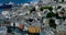 Alesund, Norway. A Alesund Skyline Cityscape. Historical Center In Sunny Summer Day. Famous Norwegian Landmark And