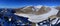 Aletsch glacier, longest glacier of the Alps. View from Eggishorn.