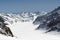 Aletsch Glacier in the Swiss Alpine range